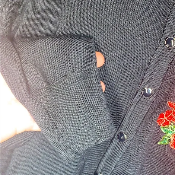 Anthropologie Esperanza NWOT flower embroidered - Picture 6 of 7